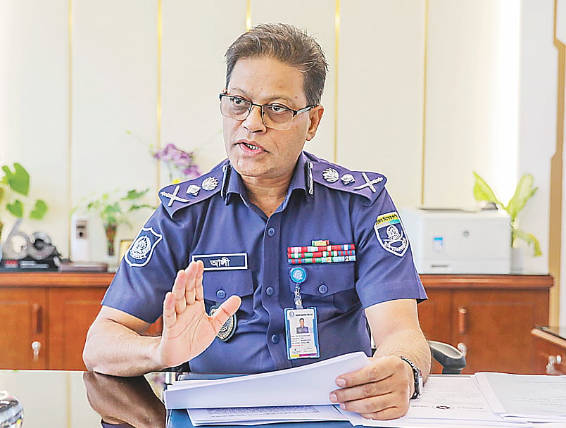 সাক্ষাৎকারে আইজিপি আলী হোসেন ফকির