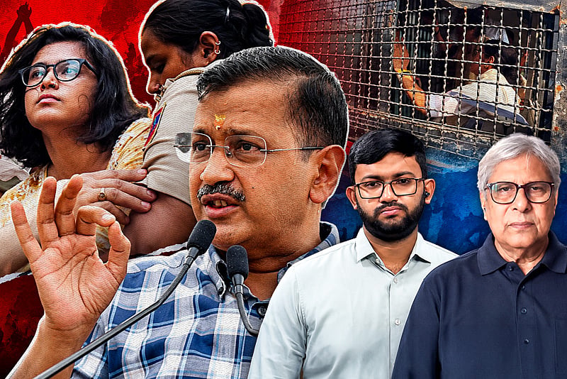 দিল্লিজুড়ে ব্যাপক ধরপাকড়, যন্তর মন্তরেই কেন বিক্ষোভ