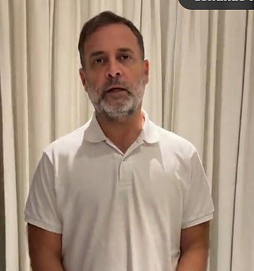তরুণদের বিক্ষোভ চালিয়ে যাওয়ার আহ্বান জানিয়েছেন কংগ্রেস নেতা রাহুল গান্ধী। আজ ভিডিও বার্তা দিয়েছেন তিনি। ছবি: এক্স হ্যান্ডেল থেকে