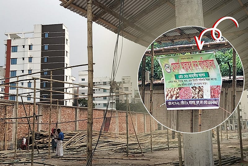 মেডিক্যাল কলেজের জমিতে আড়ত, রাজনৈতিক প্রভাব খাটিয়ে দখলের অভিযোগ