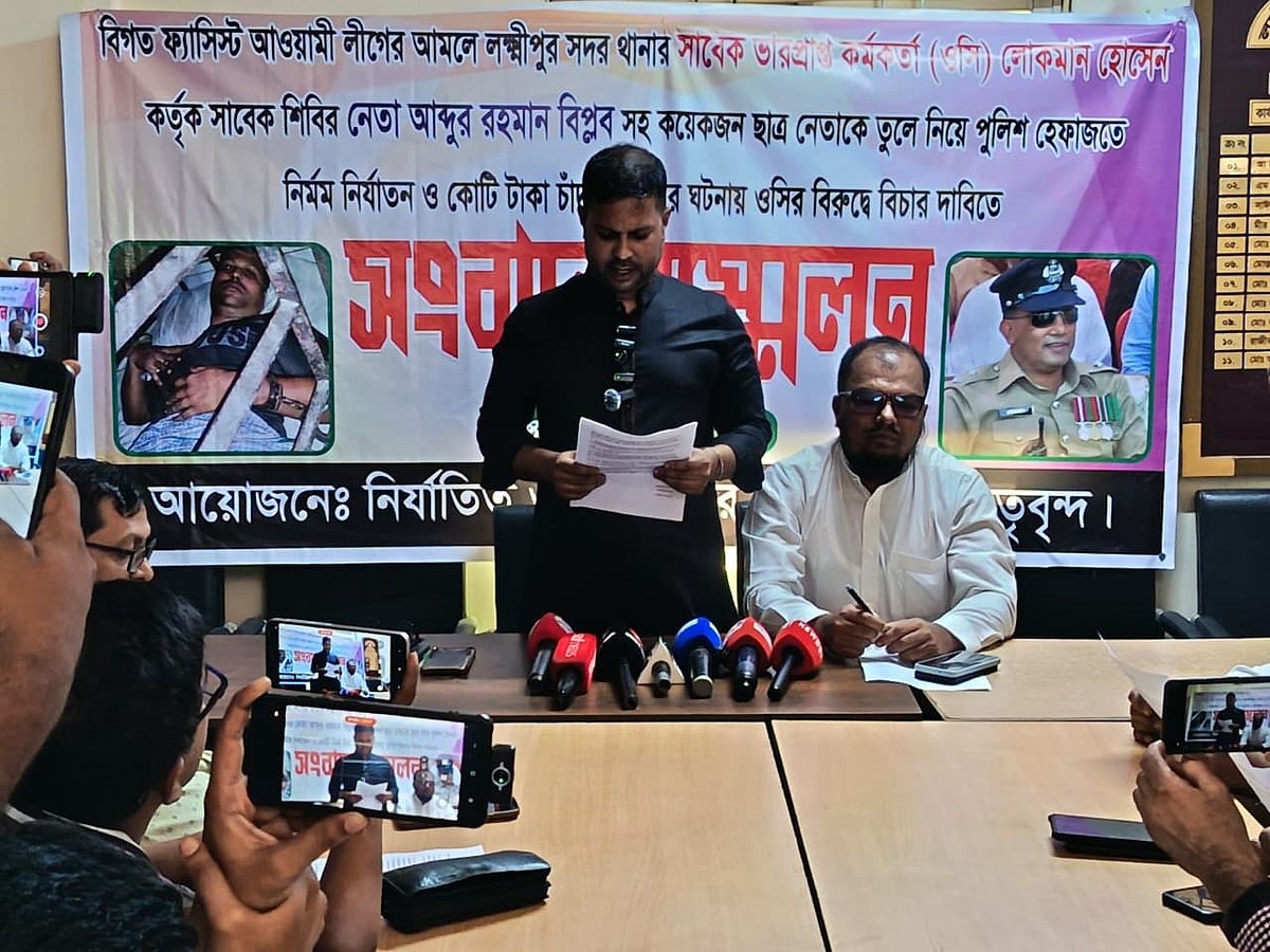 ক্রসফায়ারের ভয় দেখিয়ে আট বছর আগে ৭০ লাখ টাকা নেন ওসি, দাবি শিবির নেতার