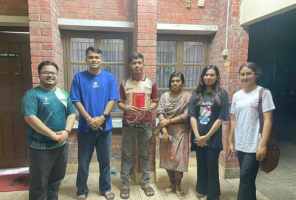কাফকার ‘দ্য মেটামরফোসিস’ নিয়ে জাবি বন্ধুসভার পাঠচক্র