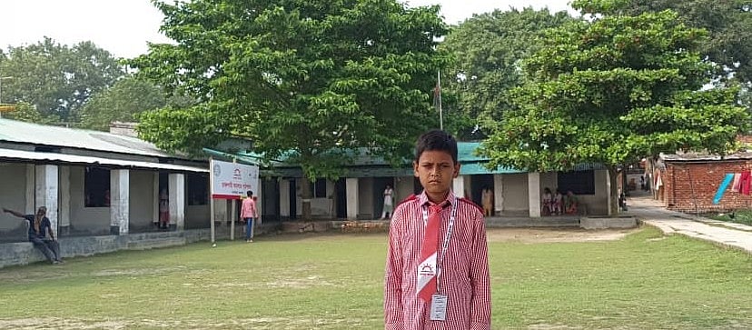 রাজশাহী আলোর পাঠশালার শিক্ষার্থী শাকিব তড়িৎ প্রকৌশলী হতে চায়