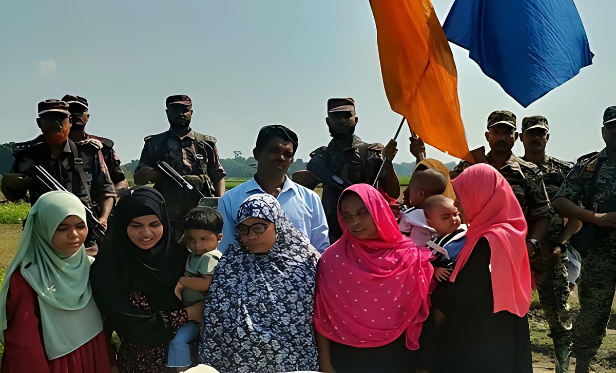 কাঁটাতারের বাধা, শূন্যরেখায় শেষবারের মতো মায়ের মুখ দেখলেন মেয়ে