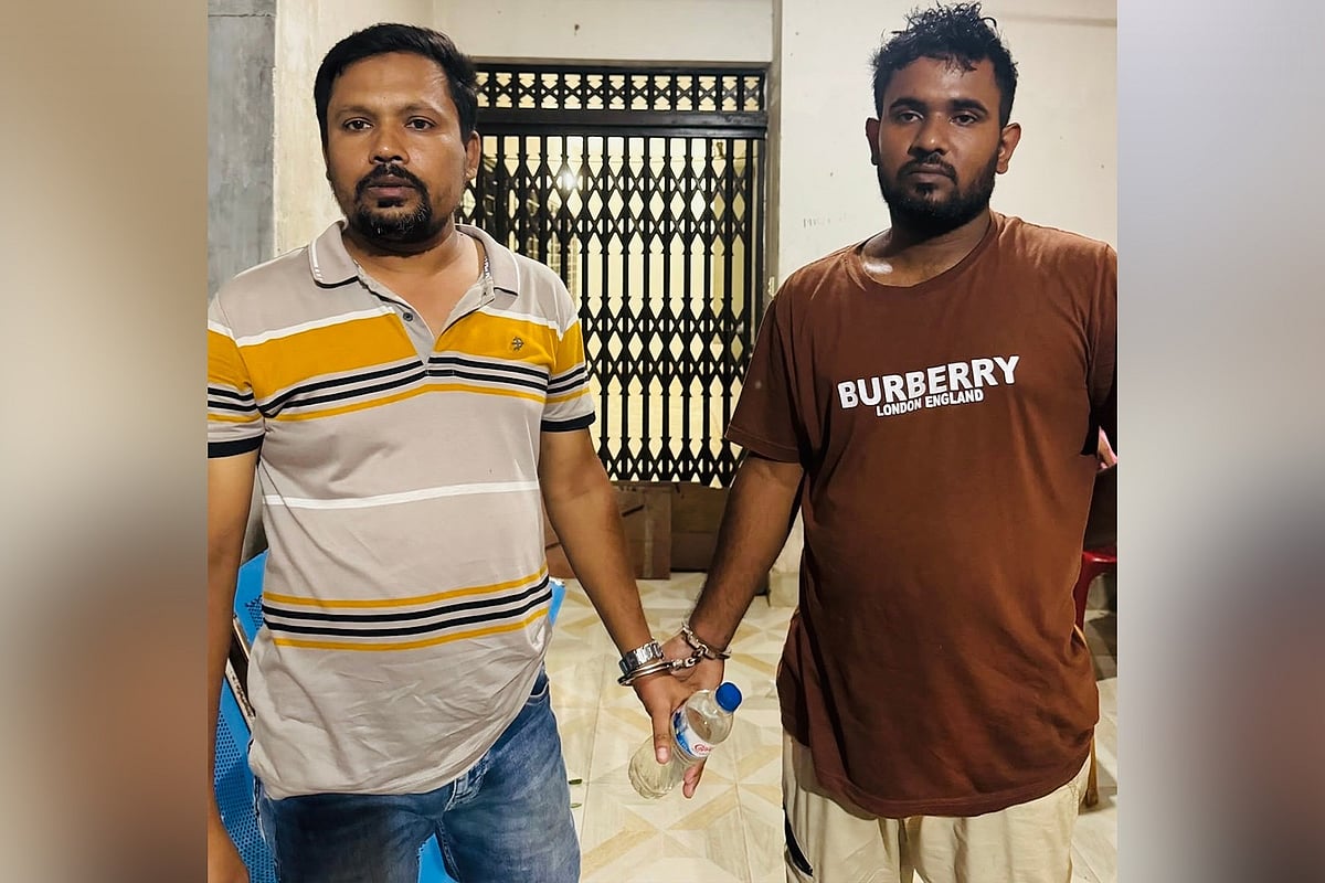 পুলিশের কাছ থেকে হাতকড়াসহ দুই আসামি পালানোর অভিযোগ, পরে আবার গ্রেপ্তার