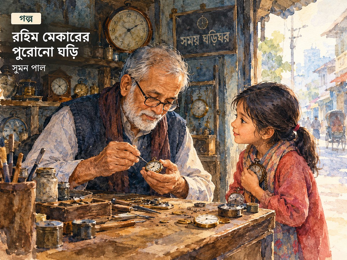 রহিম মেকারের পুরোনো ঘড়ি