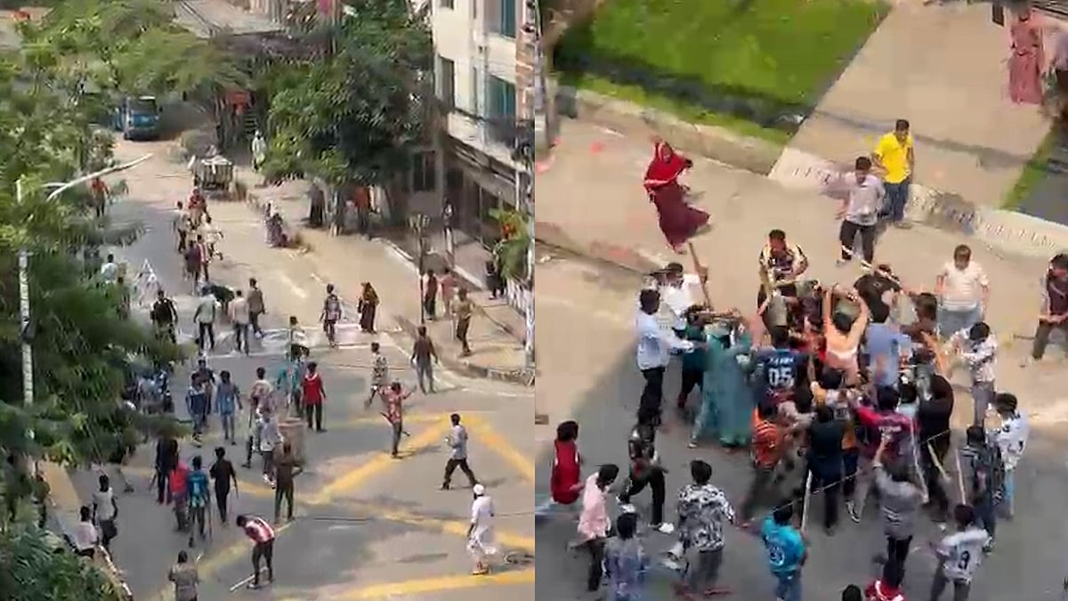 পুলিশের সঙ্গে পোশাকশ্রমিকের সংঘর্ষ, আহত অর্ধশতাধিক