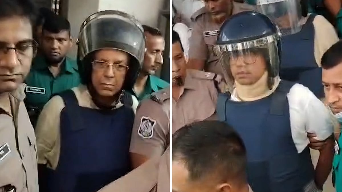 জুলাইয়ের আরেক মামলায় গ্রেপ্তার দেখানো হলো আনিসুল-পলককে