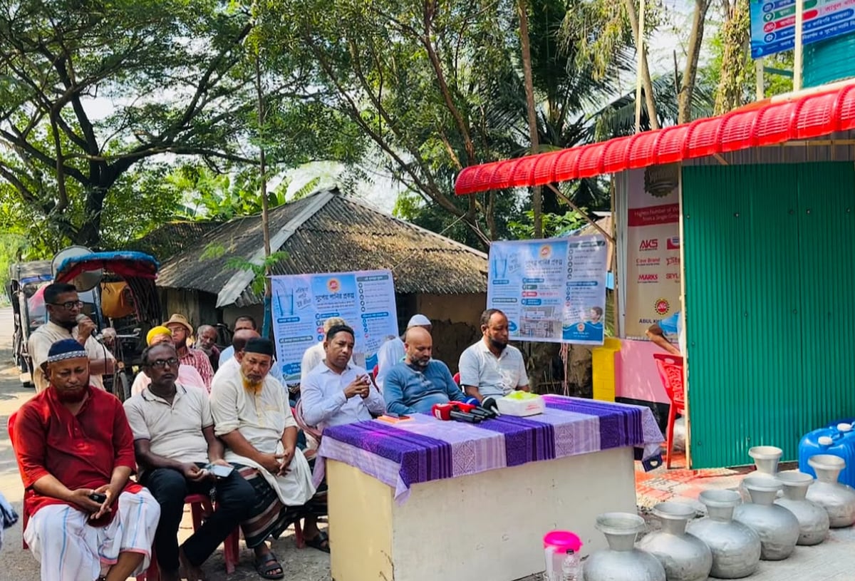 শ্যামনগরে সুপেয় পানির সংকট মোকাবিলায় দুটি শোধনাগার চালু