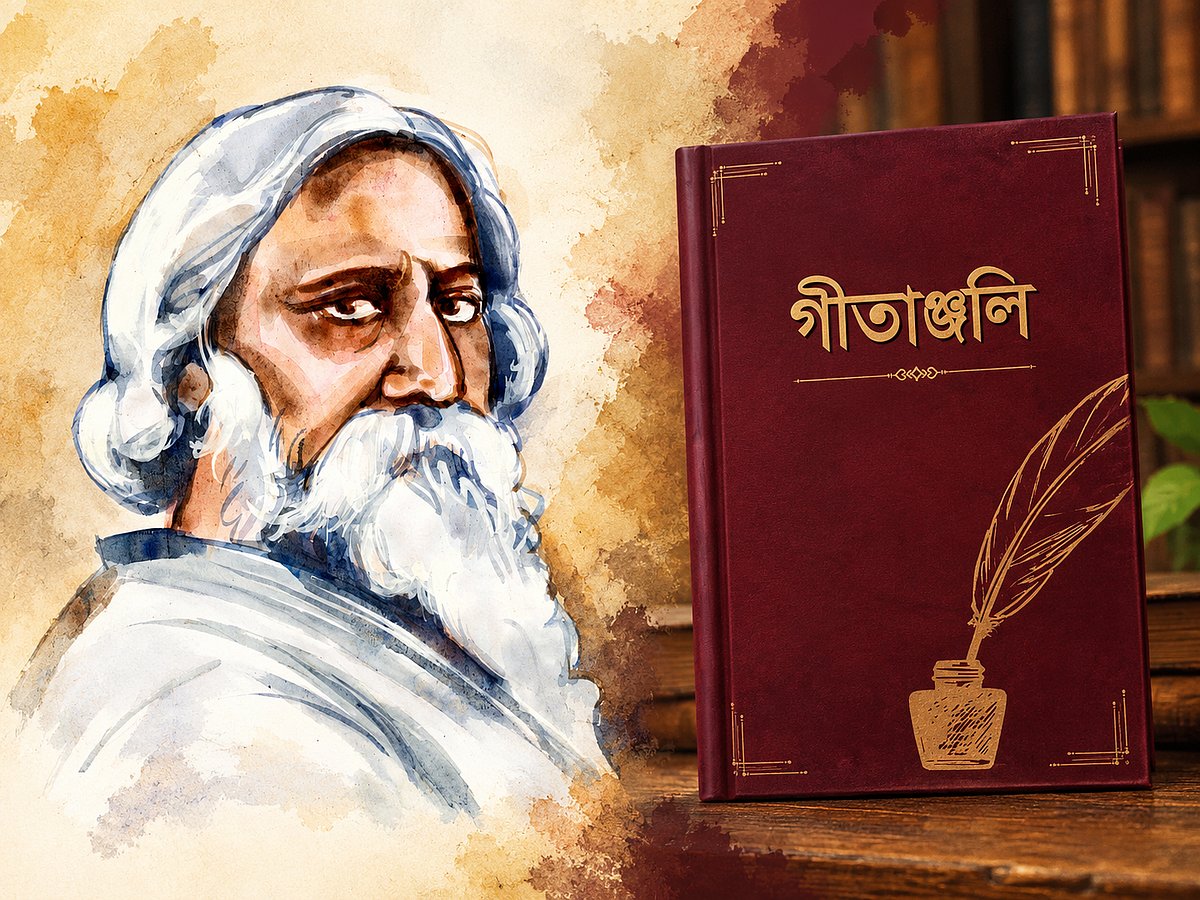 মানুষের অন্তর্জগৎ, মুক্তি ও আত্মোপলব্ধির অনন্য সমন্বয় ‘গীতাঞ্জলি’