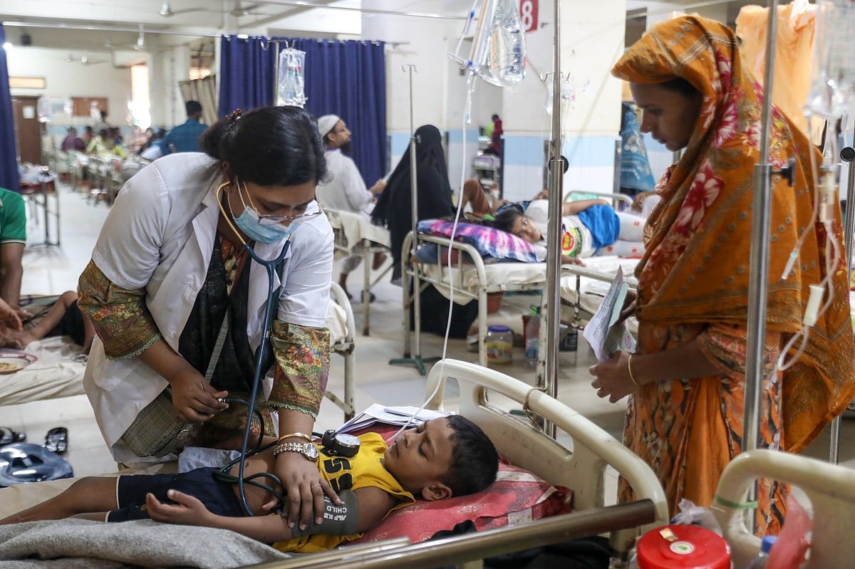 হামের উপসর্গে আরও আটজন মারা গেছে, মোট মৃত্যু ১২২২