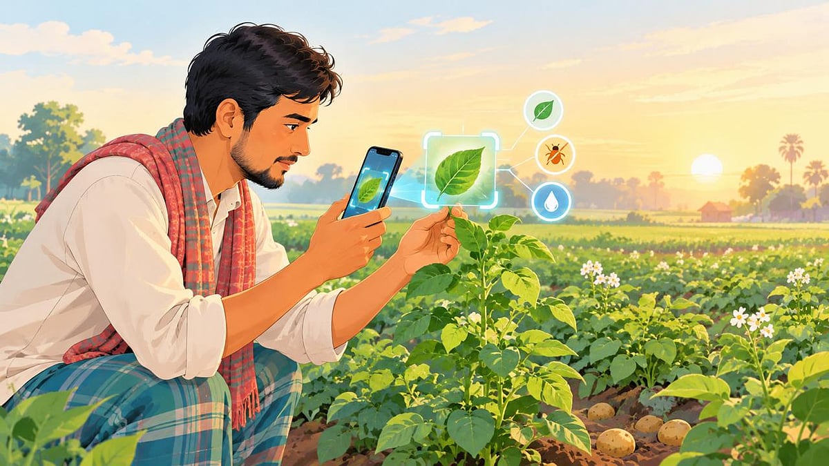 কৃষকের হাতে এআই, মাঠের নতুন সহায়ক