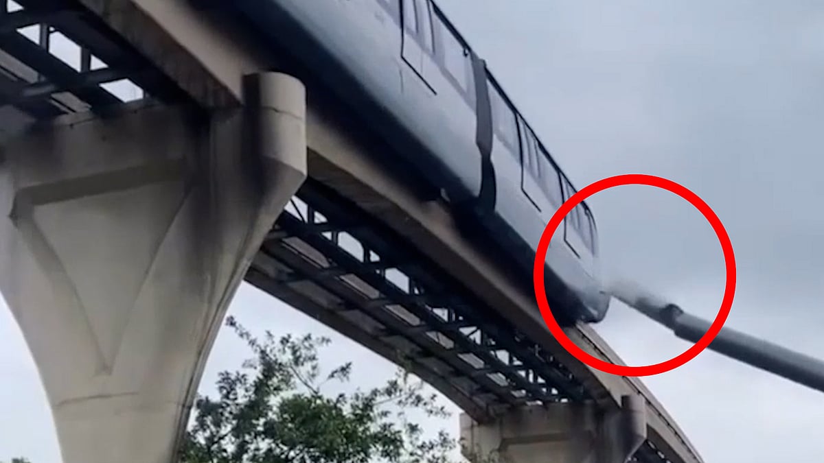 ব্রাজিলে চালকবিহীন মনোরেলের সঙ্গে ক্রেনের সংঘর্ষ, আহত ১