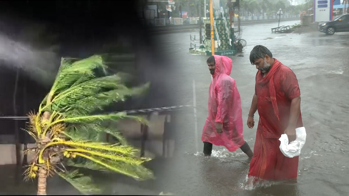 অন্ধ্রপ্রদেশে ঘূর্ণিঝড় ‘অর্ণবের’ আঘাত, পশ্চিমবঙ্গেও তাণ্ডব