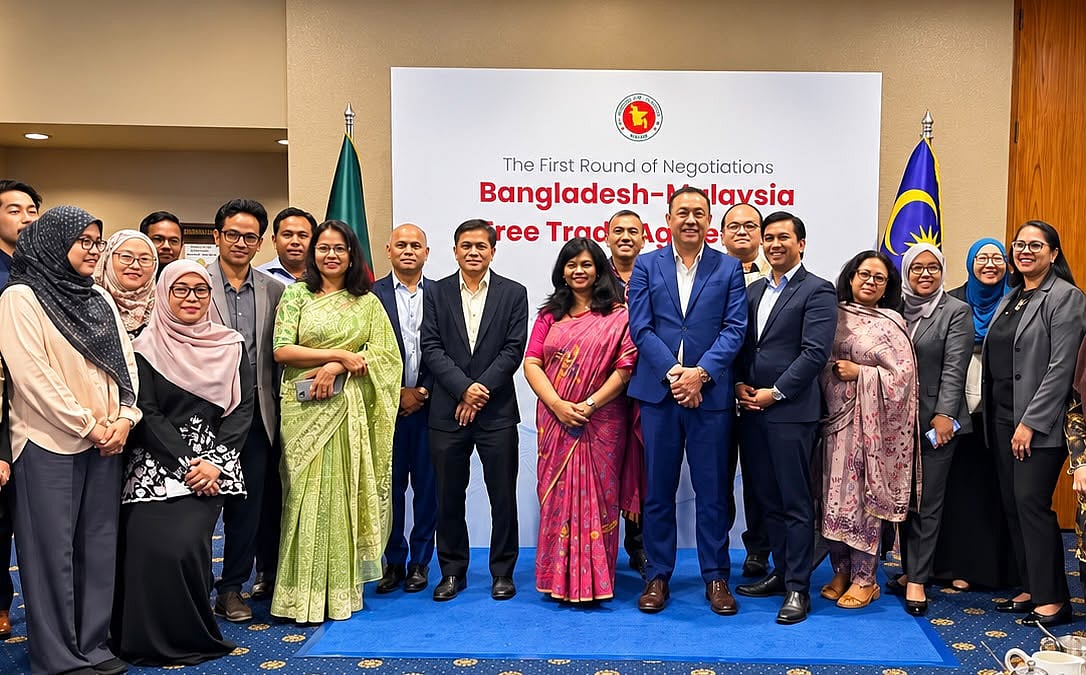বাংলাদেশ–মালয়েশিয়া এফটিএর প্রথম আলোচনা শেষ, জানুয়ারিতে কুয়ালালালামপুরে আবার দর–কষাকষি