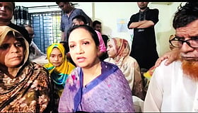 নাটোরে নিহত ছাত্রদল নেতার বাড়িতে সমাজকল্যাণ প্রতিমন্ত্রী, বিচারের আশ্বাস