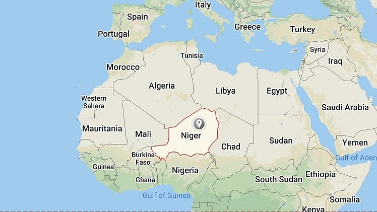 Map of Niger