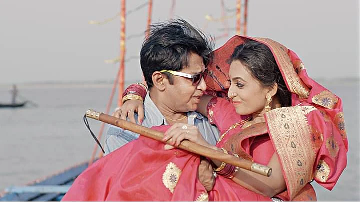 Movie scene with Sanjeda Tanmoy