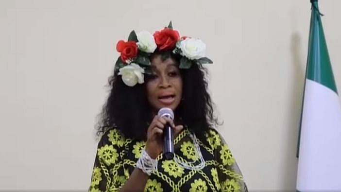Nigerian singer Princess Bola Jegede