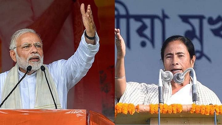 Narendra Modi and Mamata Banerjee