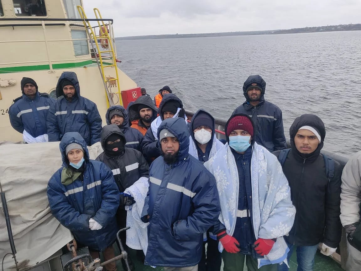 Sailors of Banglar Samriddhi headed towards Romania via Moldova