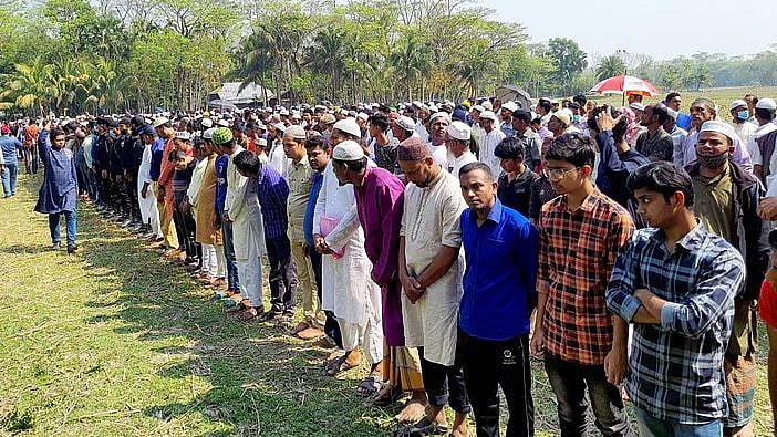 Hadisur laid to rest in Barguna