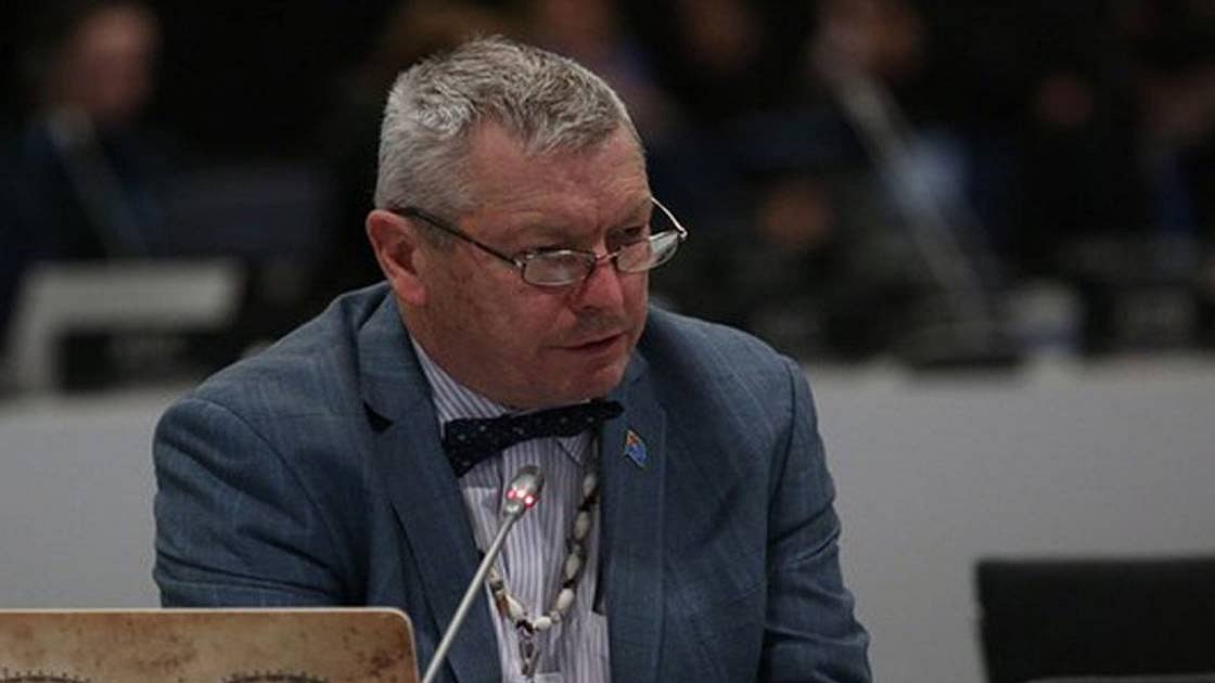 Ian Fry, special papporteur on the promotion and protection of human rights in the context of climate change.