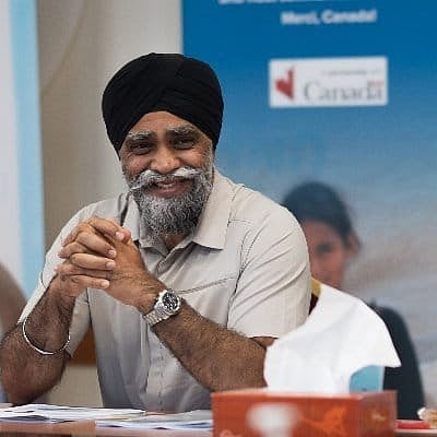 Canadian Minister Harjit S. Sajjan