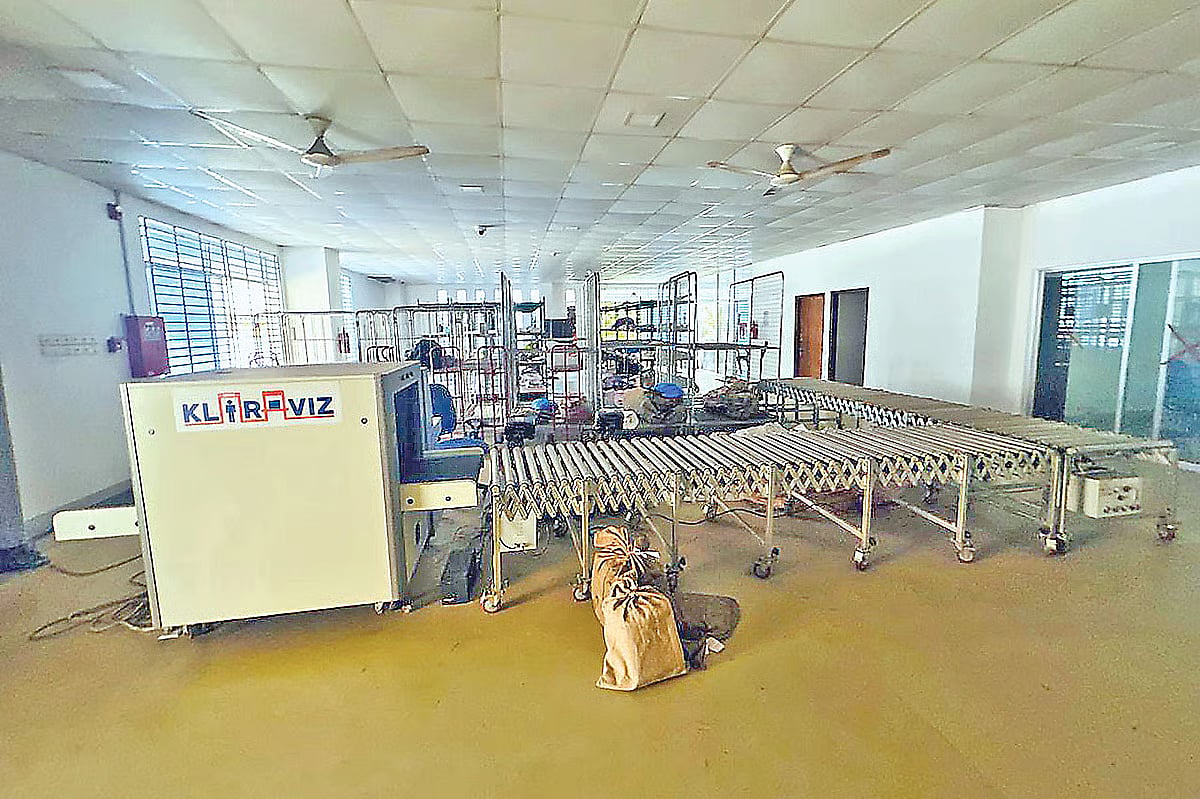 Mail processing centres lie dormant as costly equipment gathers dust