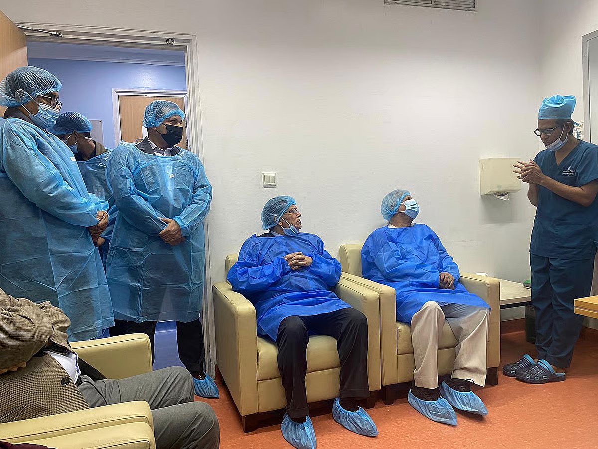 Chefberater besucht Khaleda Zia im Evercare-Krankenhaus