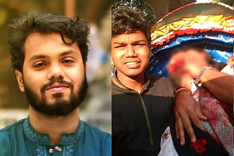 Partidos se unen para protestar tras ataque a líder político en Dhaka-8