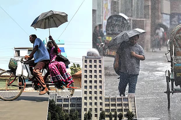 Overnight rainfall in Dhaka, BMD indicates possible cloudy conditions