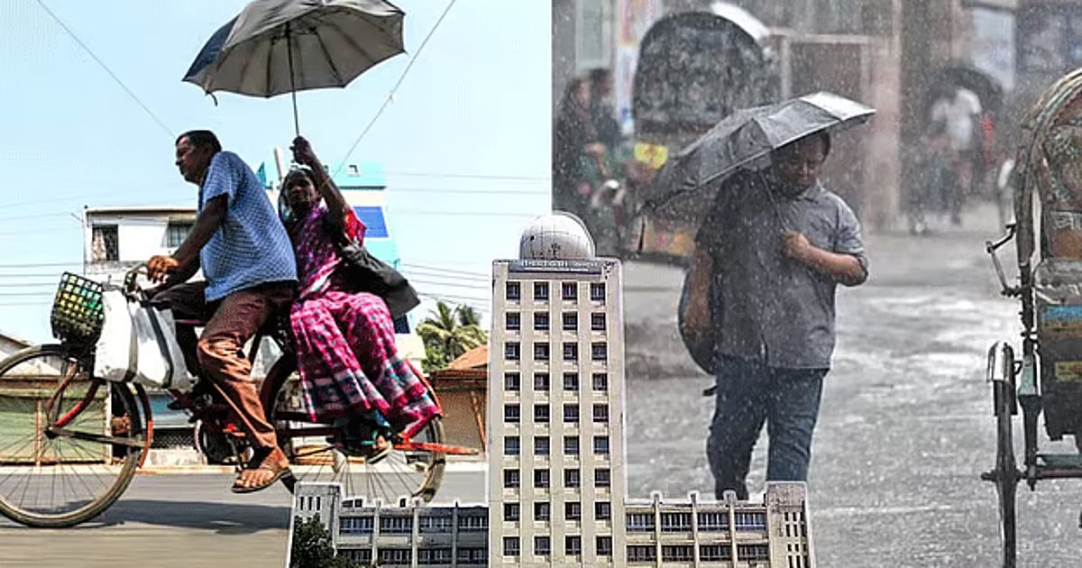 Overnight rainfall in Dhaka, BMD indicates possible cloudy conditions