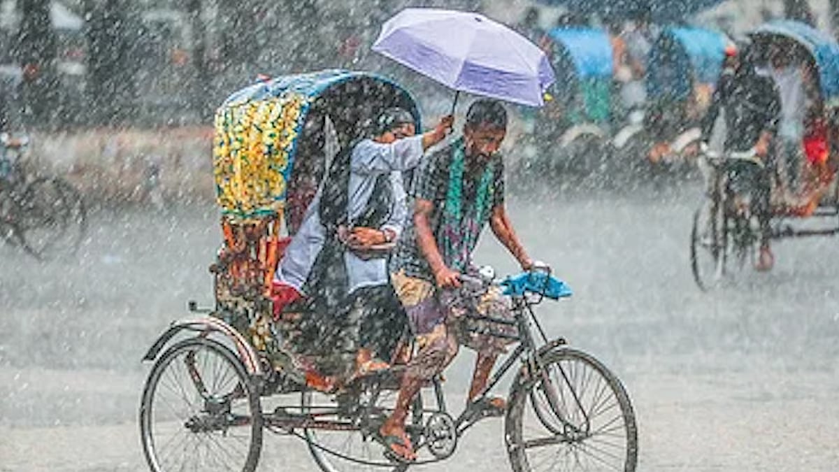Rain likely to intensify in the afternoon