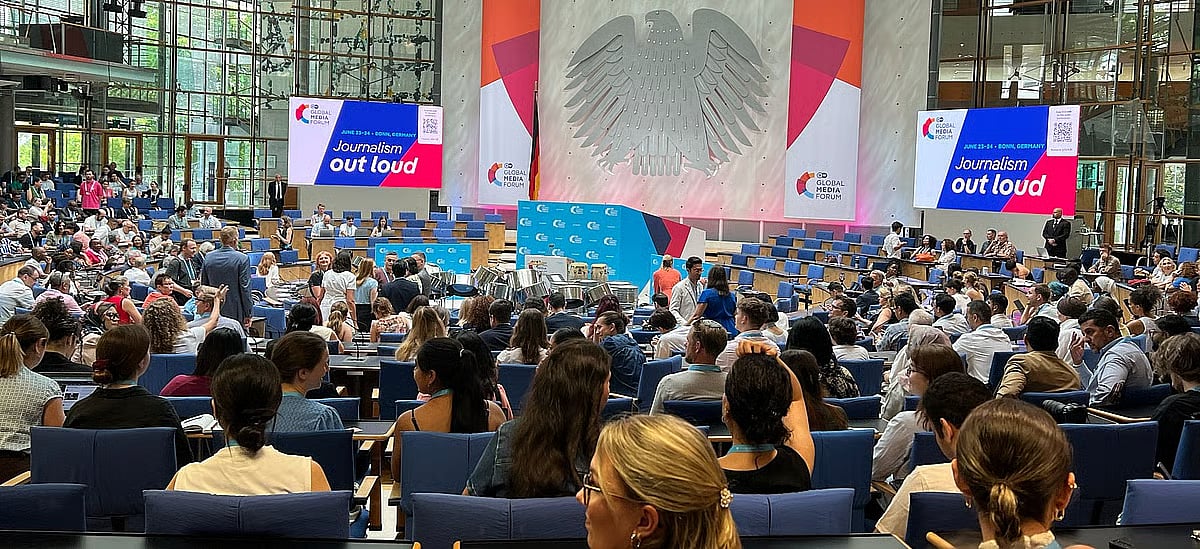 Deutsche Welle global conference opens with call to speak up for press freedom