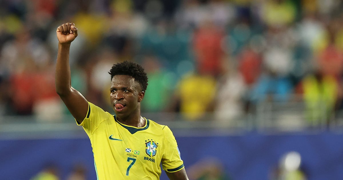 Vinicius fires Brazil into World Cup knockouts with 3-0 win over ...