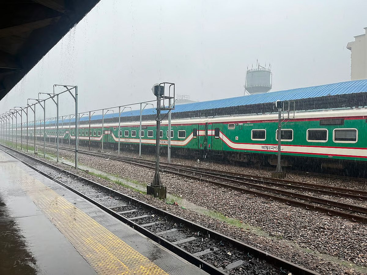 Flooded tracks force cancellation of Cox’s Bazar Express; passengers ...