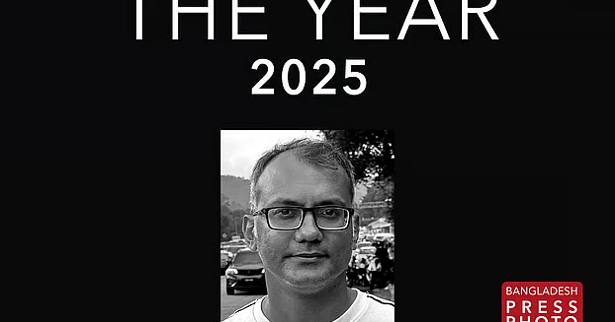 Sazid Hossain von Prothom Alo gewinnt den Preis für das Foto des Jahres