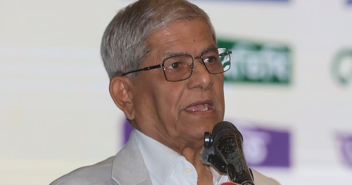 Opposition using the language of Hasina: Mirza Fakhrul