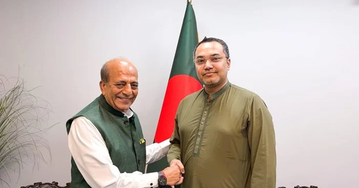 Mahdi Amin urges Indian envoy to prevent fugitives from creating instability - Prothom Alo English