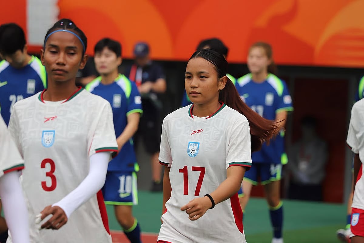 Bangladesh concede six goals against South Korea in Asian Games women’s football