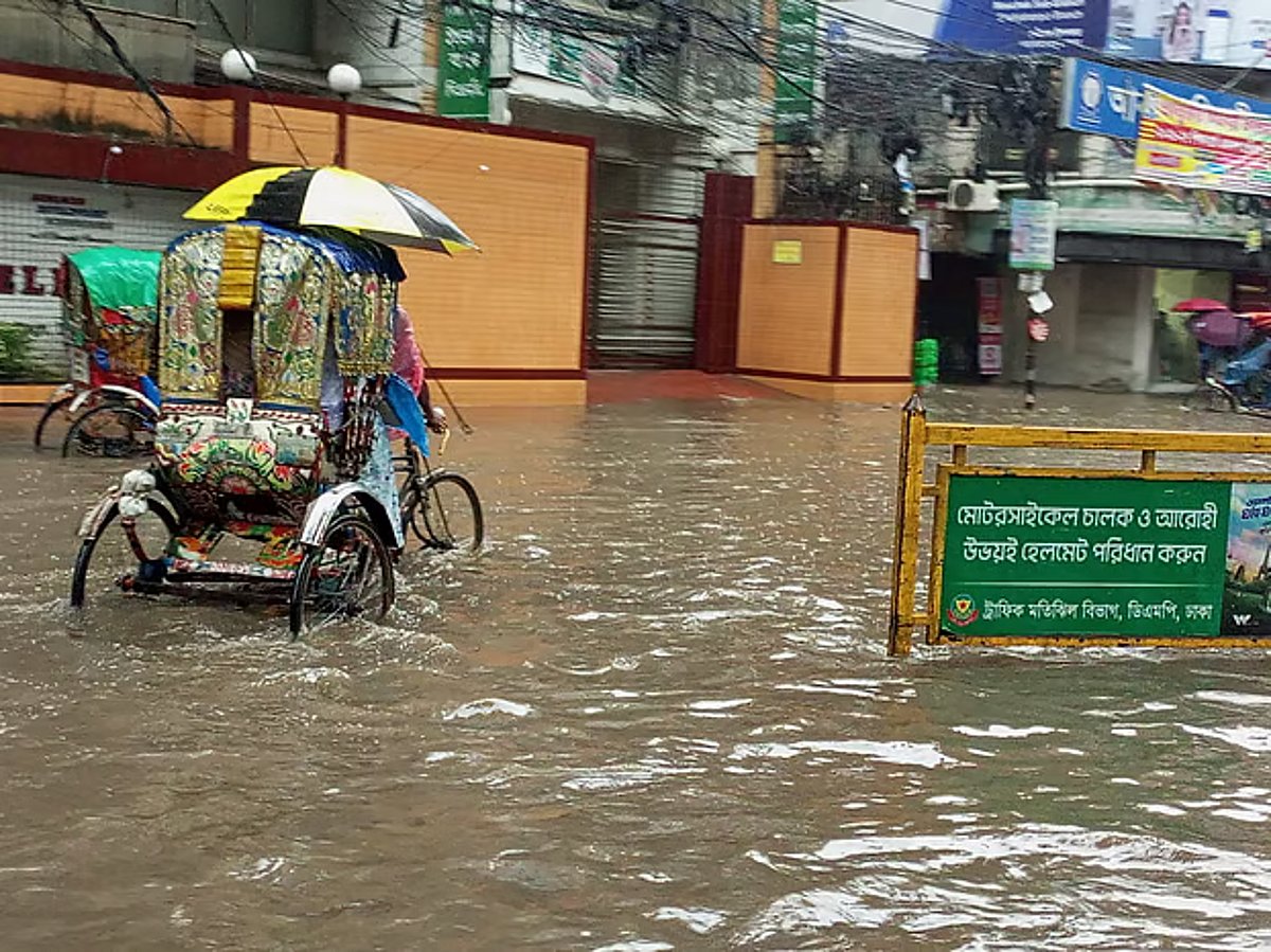 Dhaka records 49mm rain in 9 hours, what triggered the sudden downpour - Prothom Alo English
