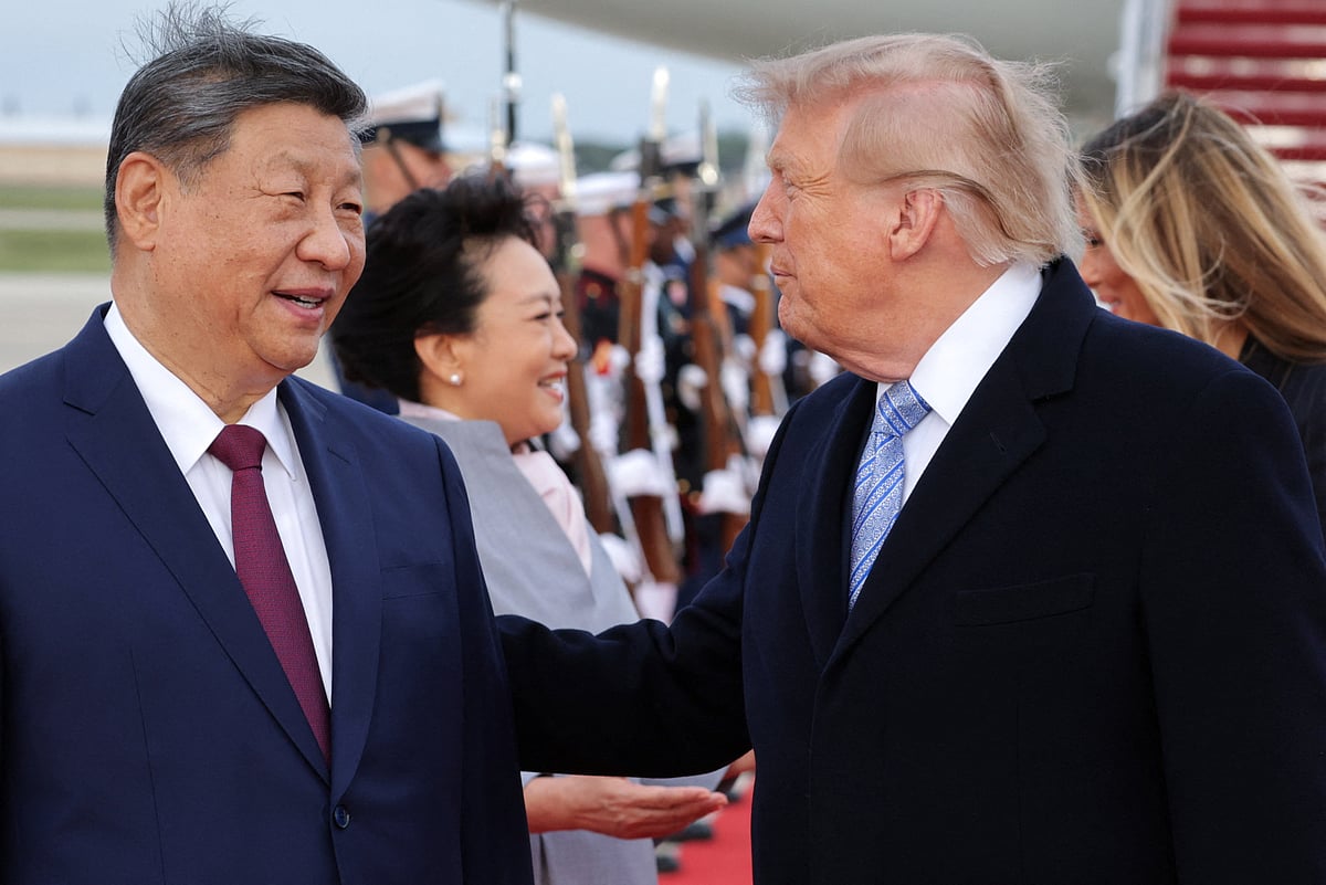 Trump welcomes Xi to Washington looking for a trade win - Prothom Alo English
