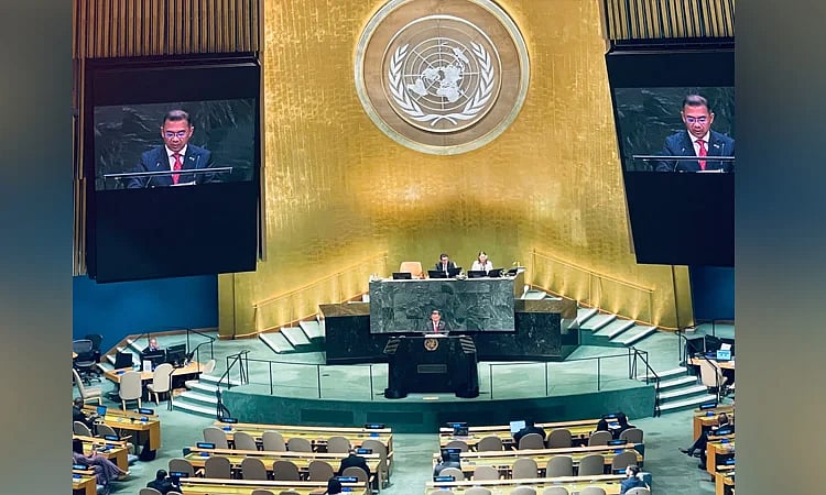 PM reaffirms Bangladesh’s support for global humanity, world peace - Prothom Alo English