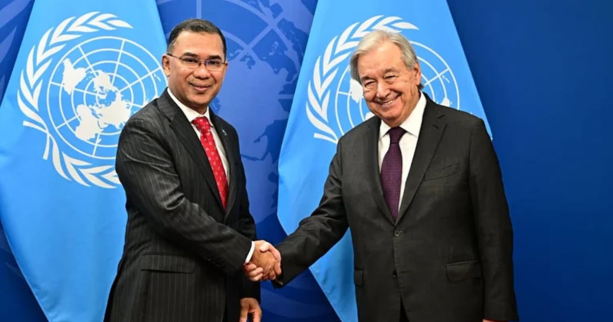PM, UN chief discuss Rohingya crisis, climate change, Bangladesh-UN cooperation - Prothom Alo English