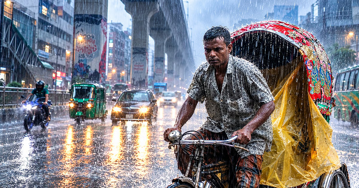Rain in Dhaka since morning; how long will the wet weather last? - Prothom Alo English