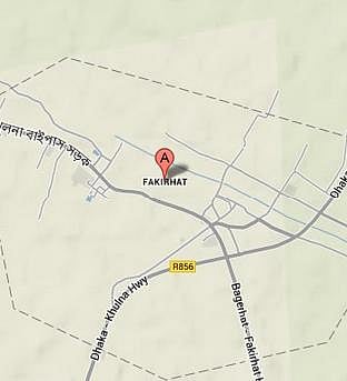 Injured AL chairman candidate of Fakirhat upazila dies at Bangabandhu Sheikh Mujib Medical University Hospital. Photo: Google Map