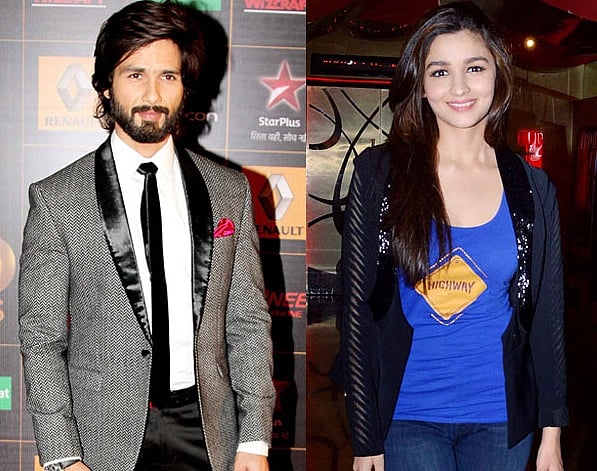 Alia Bhatt and Shahid Kapoor