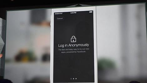 Facebook adds anonymous login