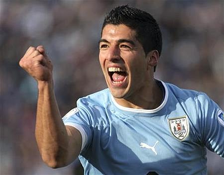 Uruguay striker Luis Suarez. Photo: Reuters